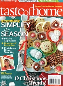 TASTE OF HOME December 2012 Simplify the Christmas Holiday Season Treats Recipes - Picture 1 of 3