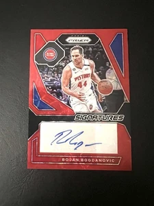 2023-24 Panini Prizm Choice Red Signature Bojan Bogdanovic 29/88 - Picture 1 of 2