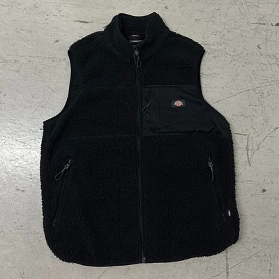 Chaleco polar Dickies rojo Chute Sherpa Foto 1 de 4