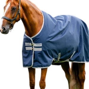 Horseware Ireland Navy/Titanium Grey 140 cm Weidedecke Amigo 0g Ripstop 900D - Bild 1 von 8