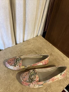 Anne Klein iflex Size 8M Navy Loafers Slip On Woman's Shoes AK - Picture 1 of 9