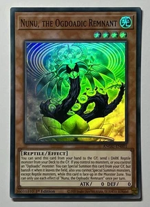 Nunu, the Ogdoadic Remnant ANGU-EN001 (LP) 1st Edition Ultra Rare YuGiOh! TCG - Picture 1 of 4