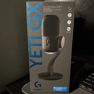 Logitech - Yeti GX Wired Supercardioid Dynamic Gaming Microphone with LIGHTSYNC - Picture 1 of 3