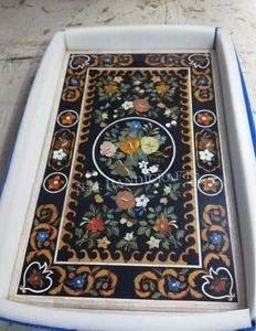 5'x3' antique design marble Dining Table Top Hallway table pietra dura inlay art - Picture 1 of 8