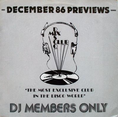 August 86 International Disco Club Mix  12" Vinyl LP - Image 1 of 4