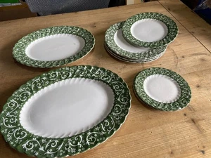 Warwick MYOTT Fine Ironstone England Oval Serving Platters With Plates - Picture 1 of 13