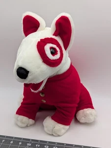 Target Bullseye Dog Plush Red Pajamas 15 Inch Commonwealth Stuffed Animal Toy - Picture 1 of 15
