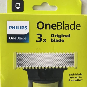 Repuesto de cuchilla Philips OneBlade - (3 cuchillas) QP230/50 - NUEVO/SELLADO DE FÁBRICA - Imagen 1 de 3