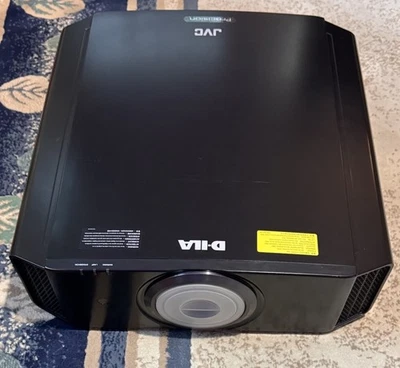 JVC PROCISION D-ILA BLACK MODEL DLA-X550RBU PROJECTOR WORKS GREAT NEW BULB - Image 1 of 4