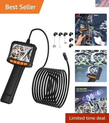 High-Definition Borescope with 8 LED Lights for Easy Inspections in Dark Areas - Image 1 of 4
