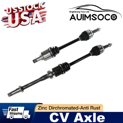 Pair Front CV Axle Shaft Set for 2012 2013 2014 2015 2016 2017 Toyota Camry 2.5L Foto 1 de 4