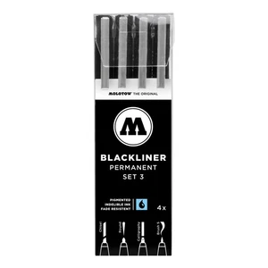 Molotow Blackliner - Set 3 (4 Markers) - Picture 1 of 8