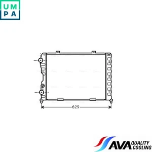 RADIATOR ENGINE COOLING ALA2056 FOR ALFA ROMEO GTV/SPIDER AR 16202 2.0L 6cyl - Picture 1 of 6
