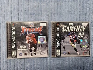 NFL XTREME + GameDay 99 (Sony PlayStation 1 2 Spiele Lot) CIB und getestet sehr GUT - Bild 1 von 3