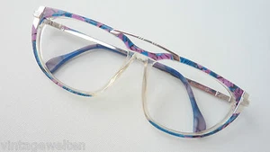 Zeiss Markenfassung Brille Damenbrillen Pilotenform bunte Brillengestelle Gr/L - Bild 1 von 4