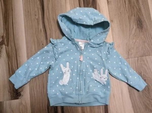 Carter's Mädchen Hoodie mit Reißverschluss und Taschen (6M) - Bild 1 von 2