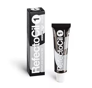Refectocil Black Eyebrow Dye Professional Tinting 15ml Intensive Tint Eyelash - Picture 1 of 8