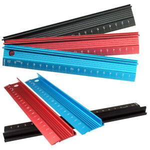 Leather Craft Anti-Cutting Hand Ruler Safe Cutting Protective Measuring Tools