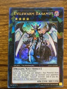 Yu-Gi-Oh! Evilswarm Bahamut - DT Ultra Raro - ¡Impresión DUEL TERMINAL! DT04-EN027 NM - Imagen 1 de 2