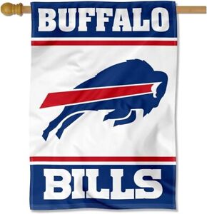 WinCraft Buffalo Bills Double Sided Banner Flag 40x28 inch