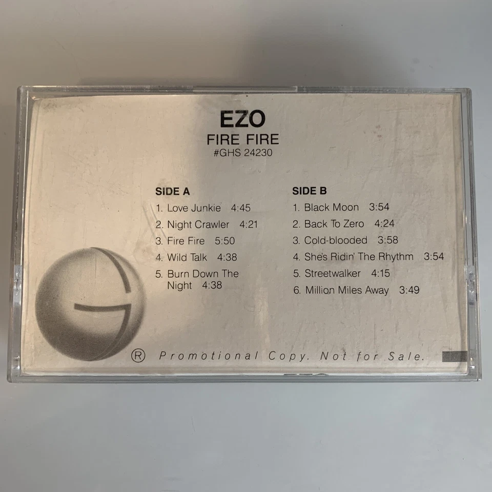 EZO Fire fire (Cassette) Advance Promo - Image 1 of 2