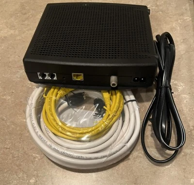 Arris TM1602A DOCSIS 3.0 Telephony Cable Modem Optimum Cablevision Charter Spect - Image 1 of 2