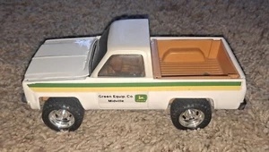 Vintage ERTL #3827 John Deere Green Equip Co. Midville Chevy Pickup Truck - Picture 1 of 6