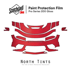Dodge Charger SRT WideBody 2020 3M PRO PreCut Paint Protection Clear Bra PPF Kit - Picture 1 of 6