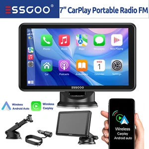 7 Inch Car Truck BT Nav Navigation Portable Apple CarPlay Tablet Android Auto FM - Picture 1 of 8