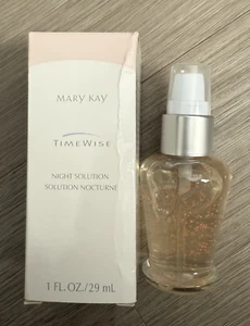 Mary Kay TimeWise Night Solution For All Skin Types 1 Fl Oz / 29 mL NIB - Picture 1 of 7