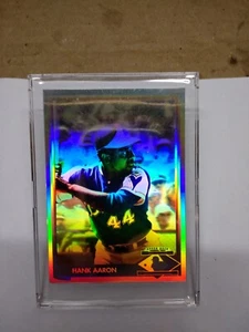 1991 Upper Deck #HH1 HANK AARON (Braves) HOF Hologram (Near Mint) - Bild 1 von 7