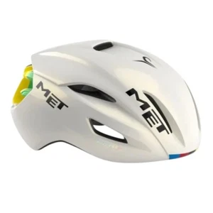 Casco Met Manta Mips Tadej Pogacar Rainbow - Bianco - Foto 1 di 3