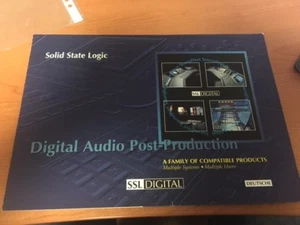 SSL Digital Audio Post Production Prospect Solid State Logic SSL WorldNET - Picture 1 of 1