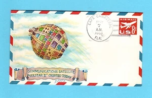 Lanzamiento de Telstar 2, Cabo Cañaveral, FL, 05/07/1963. Gran portada de Ralph Dyer - Imagen 1 de 1