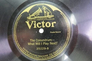 The Conundrum - What Will I Play Next? - VICTOR 35229 - Victor Puzzle Record - Picture 1 of 4