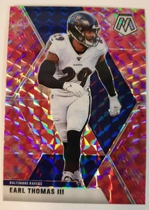 Panini Mosaic Earl Thomas III Pink Camo Prizm #25 Baltimore Ravens 2020 - Imagen 1 de 1