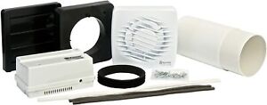 Low Voltage Extractor Fan with Transformer & Full Mounting Kit - Xpelair LV100T