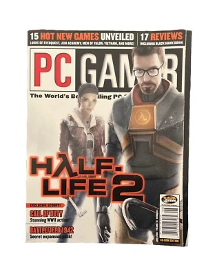 PC GAMER Computer Games Strategy Magazine #111 June 2003 Half-Life 2 - Image 1 of 3