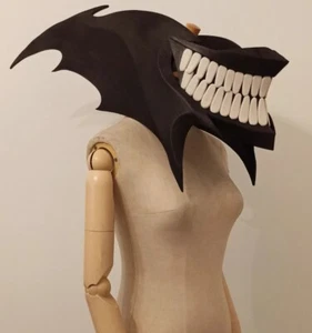 DAN DA DAN Takakura Ken Mask Collar Halloween Cosplay Prop Costume Customize - Picture 1 of 11