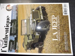 45$$ Revue L'Authentique n°3 JEEP / De Cortanze / Motobecane Superculasse / TODT - Picture 1 of 1