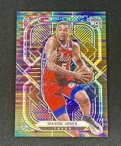 2020-21 Panini Obsidian Electric Etch Asia #168 Mason Jones RC Rookie 76ers - Picture 1 of 2