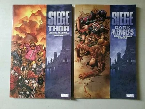 Marvel Comic's, Siege 2010 Dark Avengers & Thor TPB in Resealable Book Bag NEW - Picture 1 of 6