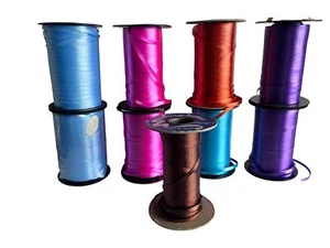 Assorted Curling Ribbon Set By Berwick Industries 9 Rolls Multi-Color 3/16" Wide - Picture 1 of 9