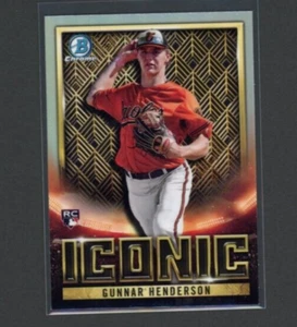 Bowman 2023 cromo #BI-19 Gunnar Henderson icónico - Imagen 1 de 1