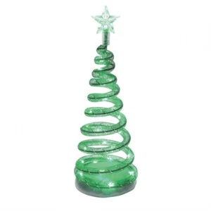 Dept 56 SPIRALIGHT LED TREE GREEN General Village 6014547 BRAND NEW - Picture 1 of 4
