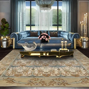 Premium William Morris Arts & Crafts Multi-Hand getuftet 100% Wolle Vorleger Carpet - Bild 1 von 8