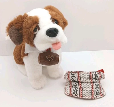 ELF ON THE SHELF Pets Saint Bernard 7" Plush Dog with Outfit Stuffed Animal Toy - Image 1 of 4