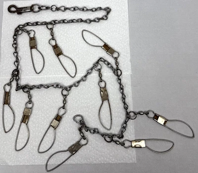 "Stringer de peces de metal vintage 44"" resistente con pivotes" Foto 1 de 4