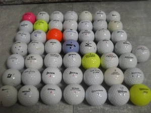 50 Golfbälle gebraucht u.a. Taylormade Srixon keine Lake Balls - Bild 1 von 2