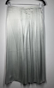 Neu mit Etikett ATM Damen 100 % Seide Wickel Plissee Maxirock mintgrün Größe 6 - Bild 1 von 16